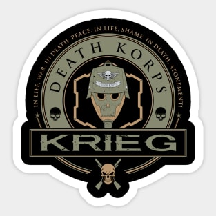 KRIEG - ELITE EDITION Sticker